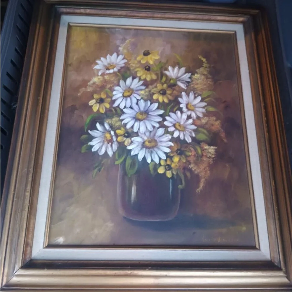 Daisy Painting by Annise Lindcburg - Picture 2 of 3